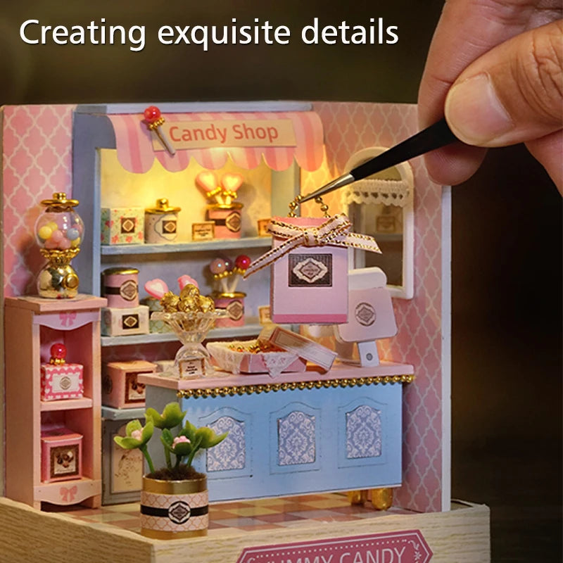 DIY Wooden Miniature Dollhouse
