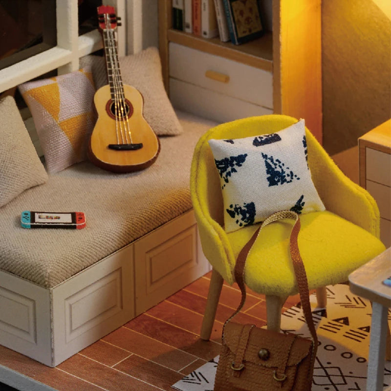 DIY Wooden Miniature Dollhouse