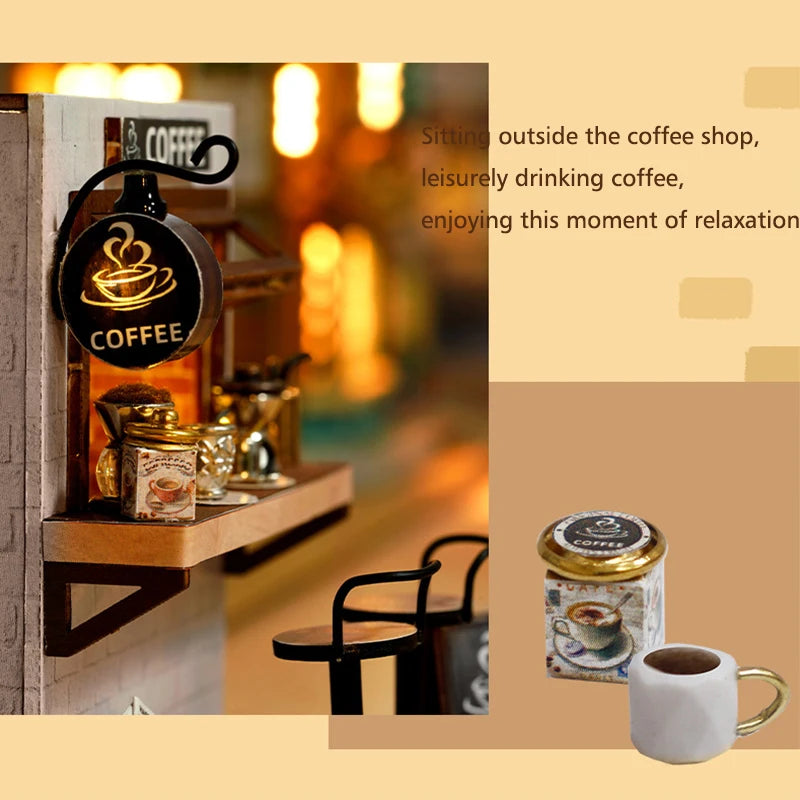 DIY Wooden Miniature Dollhouse