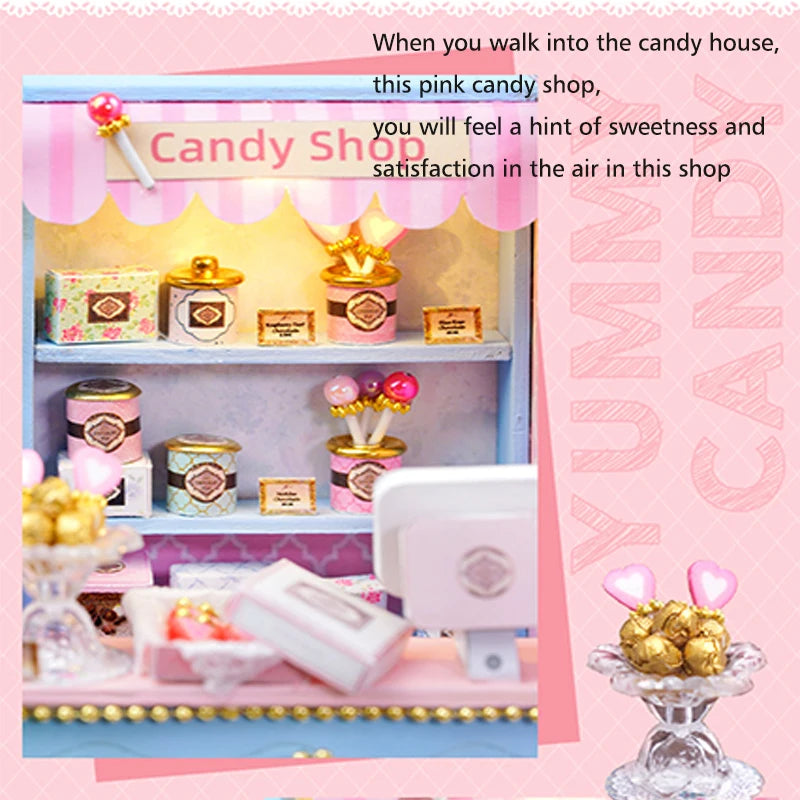 DIY Wooden Miniature Dollhouse