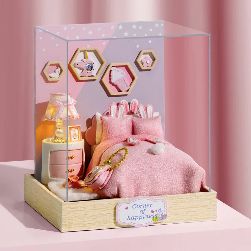 DIY Wooden Miniature Dollhouse