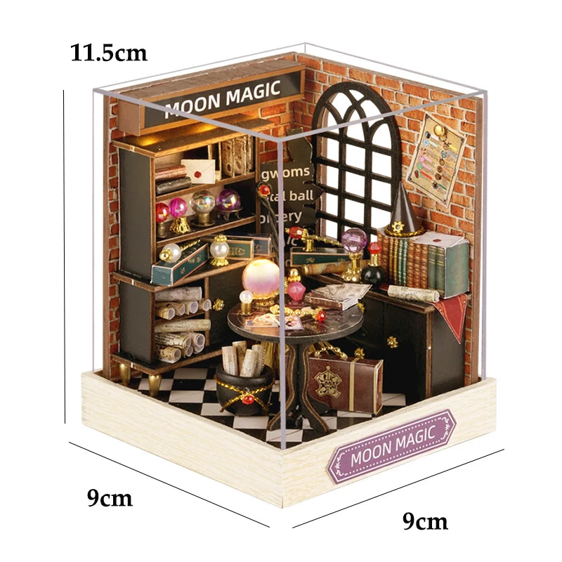 DIY Wooden Miniature Dollhouse