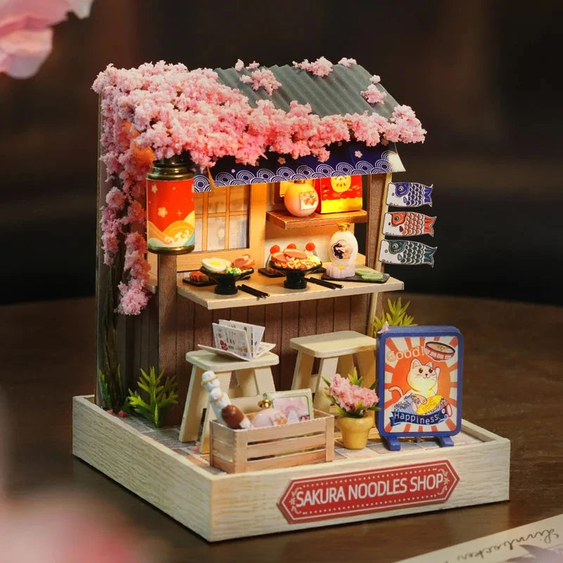 DIY Wooden Miniature Dollhouse