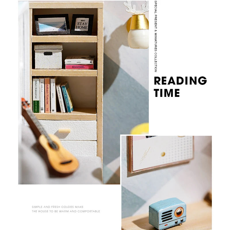 DIY Wooden Miniature Dollhouse