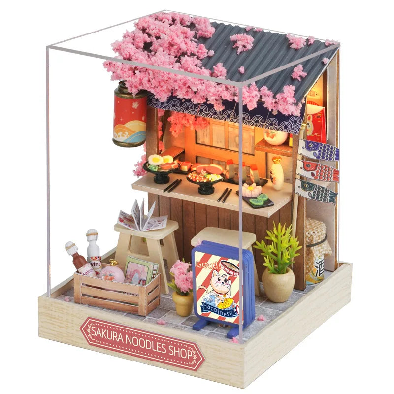 DIY Wooden Miniature Dollhouse