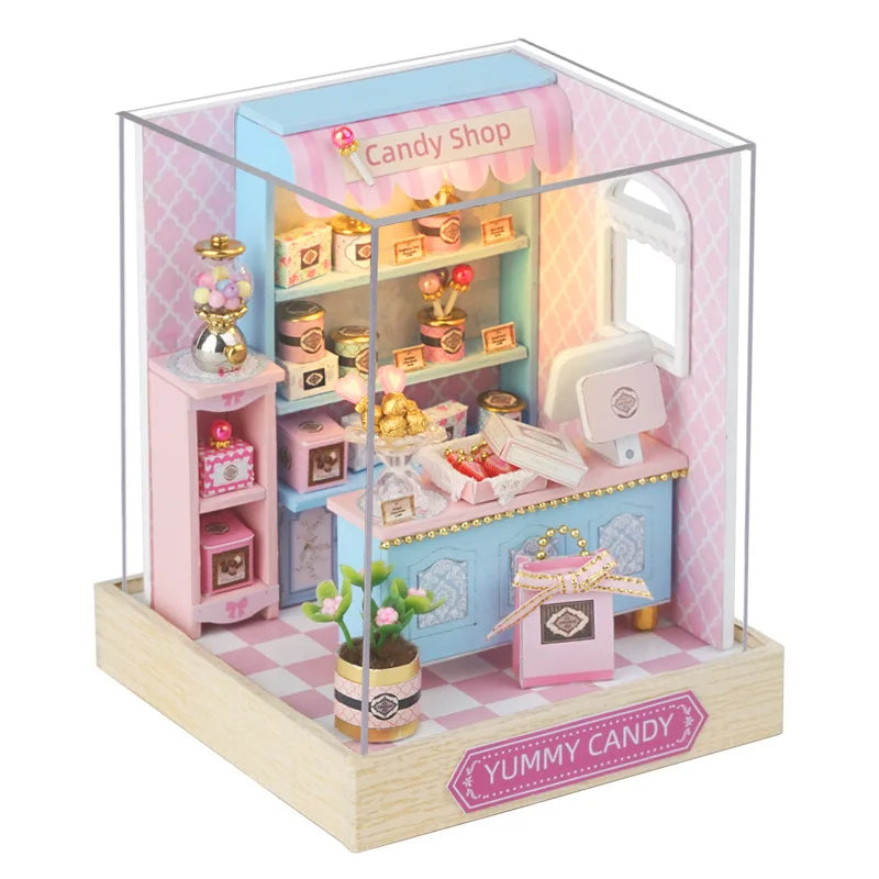 DIY Wooden Miniature Dollhouse