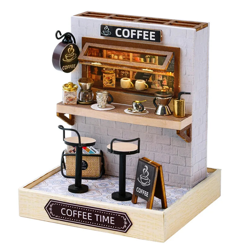 DIY Wooden Miniature Dollhouse