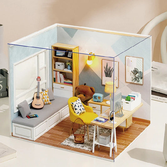 DIY Wooden Miniature Dollhouse